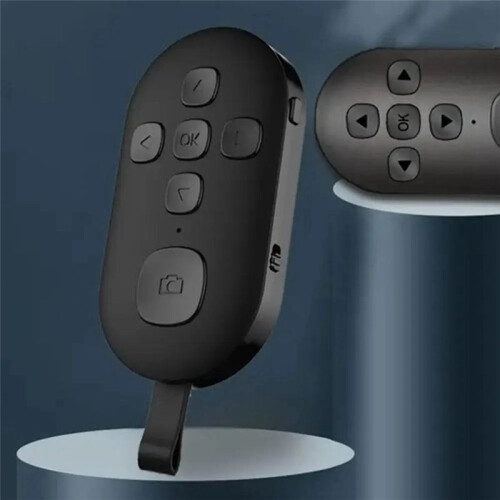 Bluetooth5.0 Mobile Phone Remote Control Button for Mobile Phone Selfie Shutter E-Book Page Turning Wireless ControllerB 1