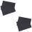 4Stk Selbsthaftender Thekenstoff Schwarz Weich Haltbar 6
