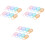 24Pcs Pacifier Holder Case Portable Baby Storage Box 3