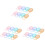24Pcs Pacifier Holder Case Portable Baby Storage Box 2