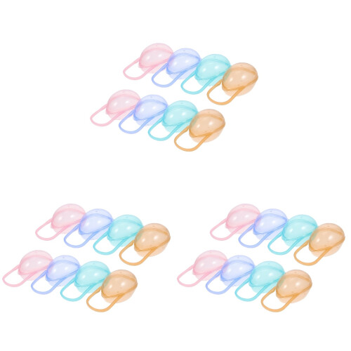 24Pcs Pacifier Holder Case Portable Baby Storage Box 1