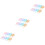 24Pcs Pacifier Holder Case Portable Baby Storage Box 5