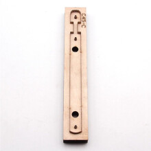 Punzonatrice In Legno Portachiavi Stencil Strumenti Portachiavi Ciondolo Artigianale Modello DIY Utensile In Pelle Stampo da Taglio A