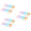 24Pcs Pacifier Holder Case Portable Baby Storage Box 7