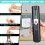 Magnetic Remote Control Holder Wall Mount, 4 Pair Remote Control Organizers Storage Self-Adhesive TV Remote White 6