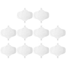 50Pièces Coussinets Menstruels Réutilisables Coton Femme