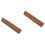 Feuilles De Cuir PU Léger Marron Pour Bricolage DIY 6