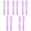 10Pièces Bâtons En Silicone Violet Pour Résine DIY 5