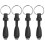 4Stk Mini Zigarre Puncher Tool Schwarz Mit Langlebigem Silikongriff 6