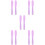 10Pièces Bâtons En Silicone Violet Pour Résine DIY 10