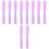 10Pièces Bâtons En Silicone Violet Pour Résine DIY 6
