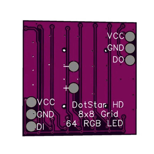Dotstar High Density 8X 8, 64 Bit Rgb Led Pixel-Skärm 2