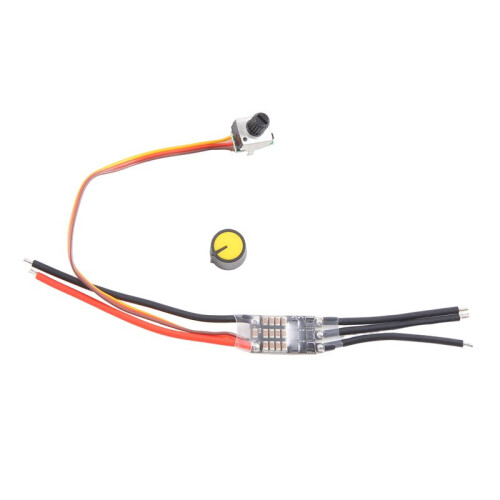 7-26V Three-Phase Brushless Motor Driver  Motor Drive Board Speed Controller Regulator with Potentiometer(30A)