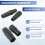 Slangadapter Universal - Dammsugaradapter Gummi, Dammsugaradapter - Slangreducerare 3