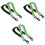 6Pièces Sangles Maintien Utilitaire Pompiers Nylon Coloré 5
