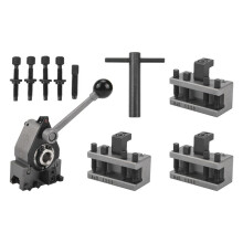 Draaibank Snelwisselbeitelpalenset WM210V&WM180V&0618 12X12mm Gereedschapssteun voor Zwenkbaar Bed 120-220mm