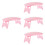 4Pièces Support Main Rose Pour Portable Et Stable Plastique 8