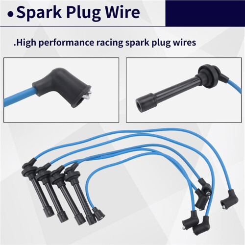 32700-PTO-000  Wire Set, High Performance Ignition Wire for   del  1992-2002 2