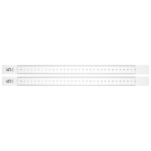 4Paires Règles Balance Argent Guide Rouleau Pâte