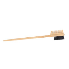 2Pièces Brosse Cosmétiques Sourcils Bambou Noir Polyvalente