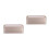 2Pcs Golden Iron Tin Case with Lid for Cookie Candy Storage 10
