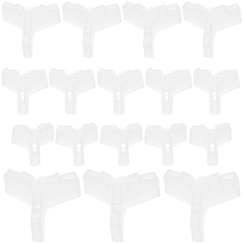 180Pièces Protection Hameçons Triple Blancs Épaisse Durable