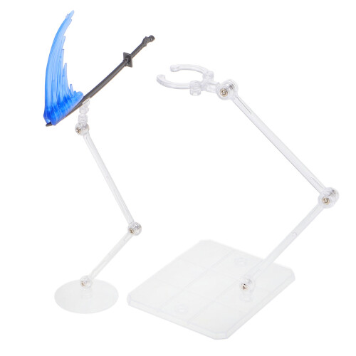 4Ensembles Support Figurine D'action Plastique Base Multifonction