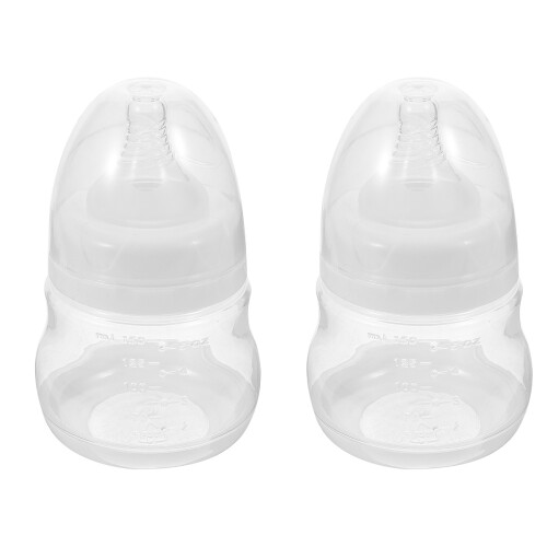 2Pièces PP Pour Lait Avec Large Transparent 2