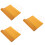 3Pièces Supports Bambou Orange Vintage Pour Décor DIY 8