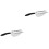 2Pièces Grattoir Litière Chat Acier Inoxydable Durable Argent 5