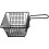 4Pcs Sturdy Black Fry Basket Mesh Container for Deep Frying 1