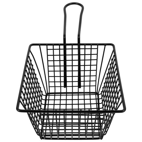 4Pcs Sturdy Black Fry Basket Mesh Container for Deep Frying 1