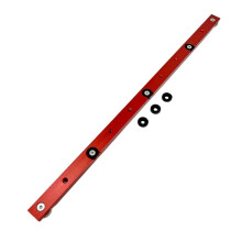 Houtbewerking T-Track Slider Begrensbare Verstekbalk Rail Slider Tafelzaag Meetstang Houtbewerking T-Track Slider Rood
