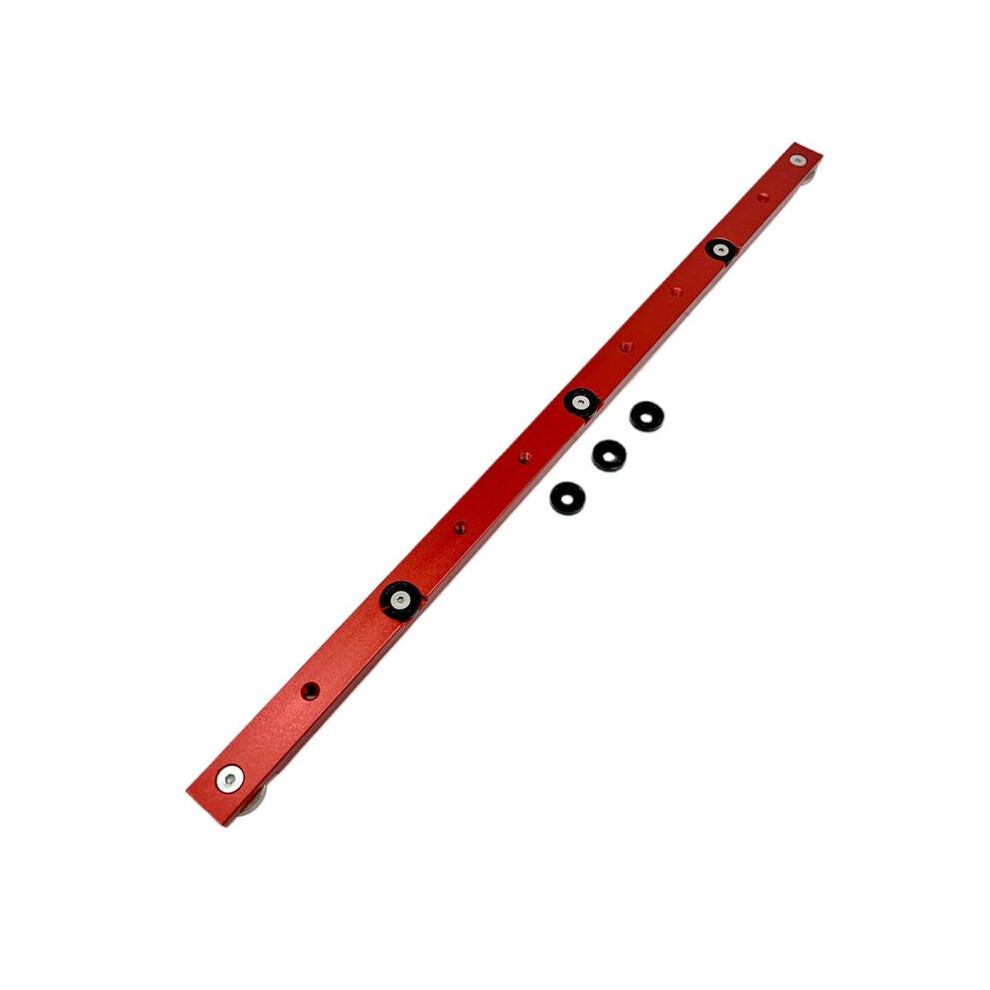 Woodworking T-Track Slider Limitable Miter Bar Rail Slider Table Saw Gauge Rod Woodworking T-Track Slider Red 4712538903253
