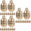 30Pièces Accessoires Collier Animaux En Couleur Or 8