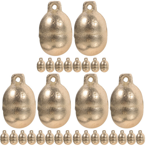 30Pièces Accessoires Collier Animaux En Couleur Or 2