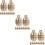 30Pièces Accessoires Collier Animaux En Couleur Or 10