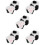 5Paires Fingerless Patte Chat Cosplay Performance 9