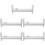5Pièces Support Tressage Plastique Pour Bracelets DIY Polyvalent 8