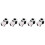 5Paires Fingerless Patte Chat Cosplay Performance 10
