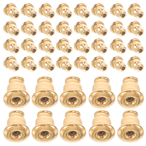 500Pièces Backs Remplacements Boucles D'oreilles Acier Durable 2