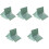 15Pièces Protège- -Notes PP Usage 4