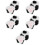 5Paires Fingerless Patte Chat Cosplay Performance 8
