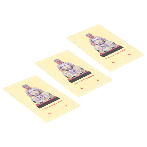 15Pièces Cartes De Chance Amulettes En Design Élégant