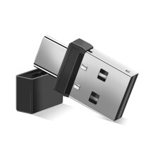 USB and Type C 2 in 1 Mouse Jiggler USB Mover Undetectable Automatic Mouse Shaker Wiggler for Laptop Keep Computer Awake