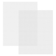 7 Count Plastic Mesh Canvas Sheets for Embroidery, Acrylic Yarn Crafting,Crochet Projects and Make Aquarium Dividers