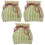 3Pièces Panier De Polyvalent En Bambou Avec Confortable 5