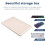 Waterproof Keycap Storage Box with Lid -for Keyboard Keycaps Display and Collection Beige 7