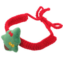 4Pièces Colliers Tricotés Ajustables Pour Animaux Accessoires De