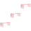 3Pièces Repose-Bras Rose Ergonomique Pour Salon De 7